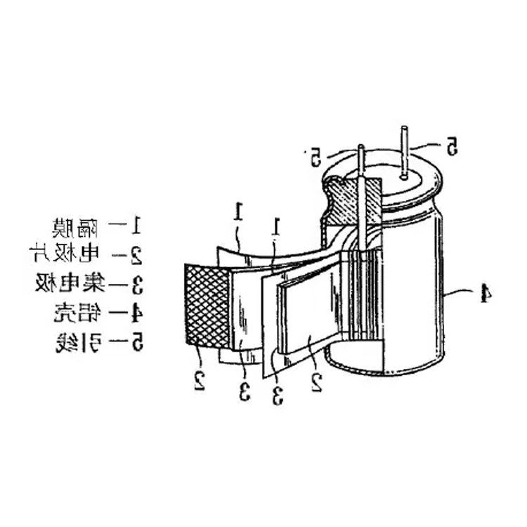 超级电容分解图